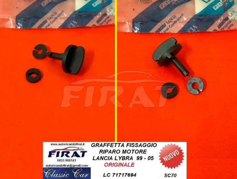 GRAFFETTA FISSAGGIO RIPARO MOTORE LANCIA LYBRA (71717694)